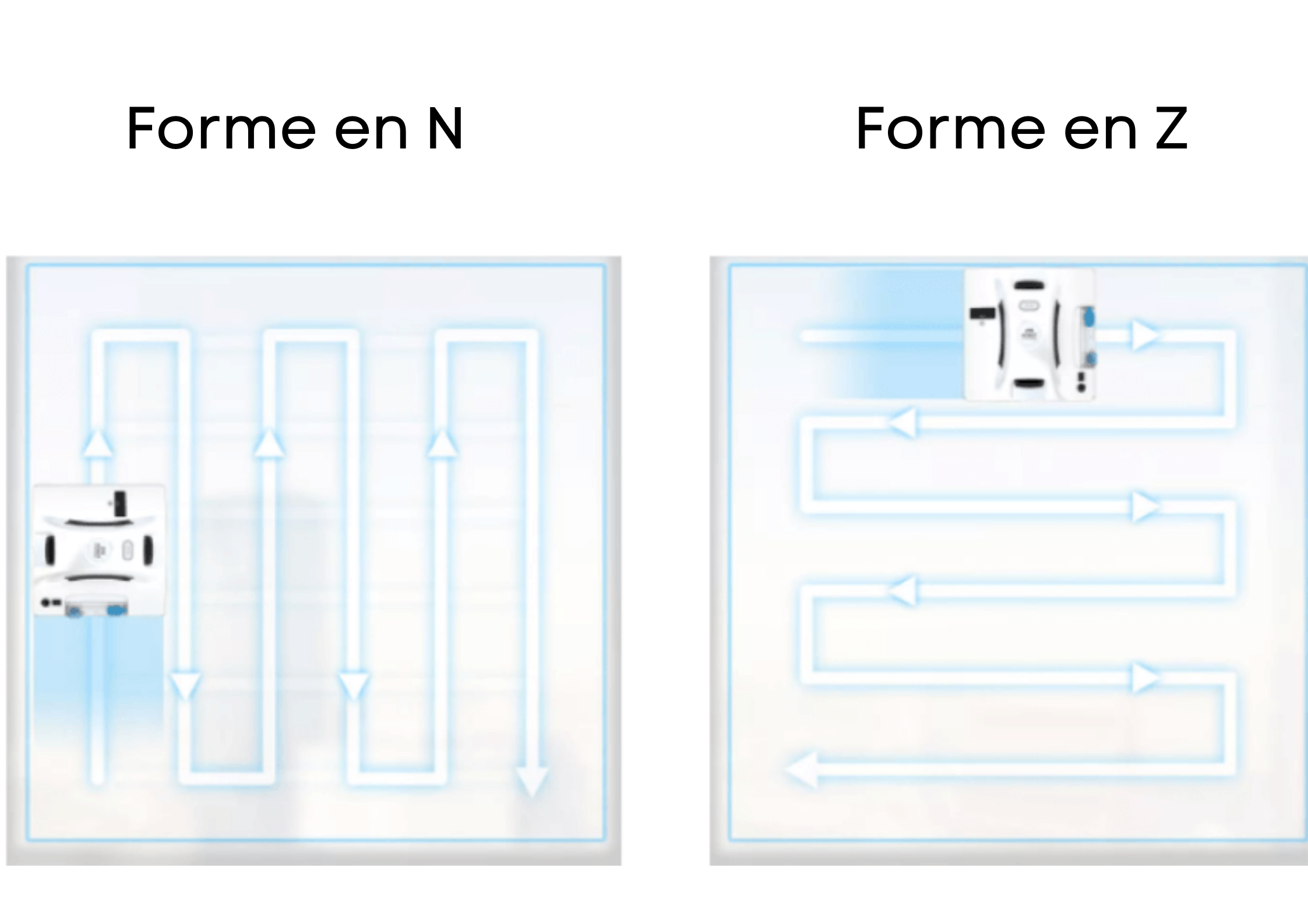 navigation robot lave vitres